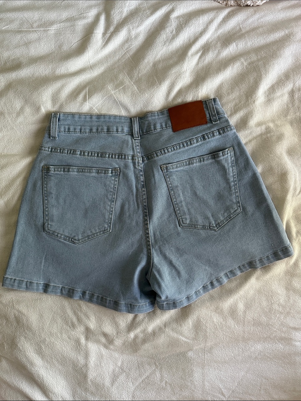 Classic Light Blue Women's Denim Shorts